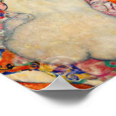 Gustav Klimt - Die Brücke (unvollendet) Poster (Ecke)