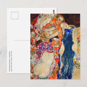 Gustav Klimt - Die Brücke (unvollendet) Postkarte