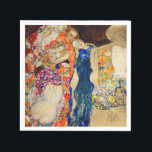 Gustav Klimt - Die Brücke (unvollendet) Serviette<br><div class="desc">The Bride (unvollendet) - Gustav Klimt, Oil on Leinwand, 1917-1918</div>