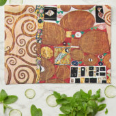 Gustav Klimt - Die Embrace - Kunstmalerei Handtuch (Gefaltet)