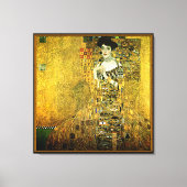 Gustav Klimt die goldene Dame auf Tuch Leinwanddruck (Vorderseite)