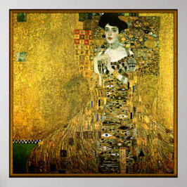 Gustav Klimt die goldene Lady Poster