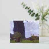 Gustav Klimt - Die großen Poplar-Bäume II Postkarte (Stehend Vorderseite)