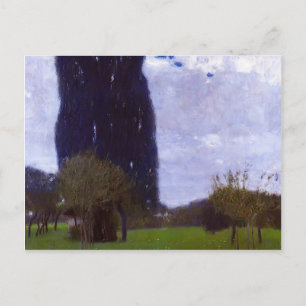 Gustav Klimt - Die großen Poplar-Bäume II Postkarte