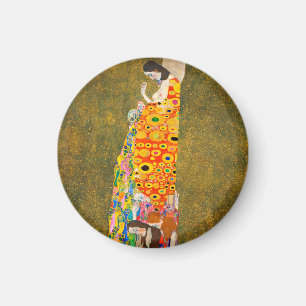 Gustav Klimt Die Hoffnung II, The Hope II Magnet