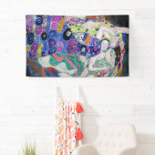 Gustav Klimt - Die Jungfrau Banner (Insitu)