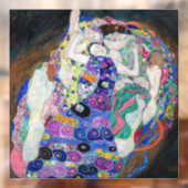 Gustav Klimt - Die Jungfrau Fensteraufkleber (Blatt 2)