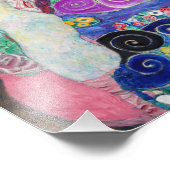 Gustav Klimt - Die Jungfrau Fotodruck (Ecke)