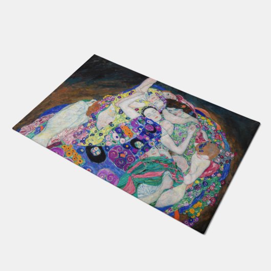 Gustav Klimt - Die Jungfrau Fußmatte (Schrägansicht)