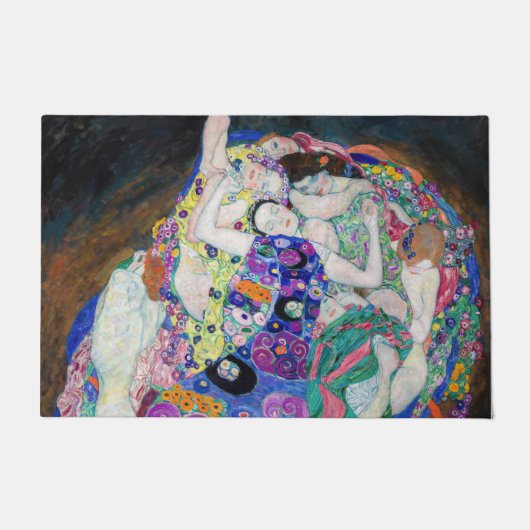 Gustav Klimt - Die Jungfrau Fußmatte (Vorderseite)