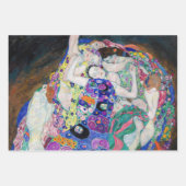 Gustav Klimt - Die Jungfrau Geschenkpapier Set (Vorderseite 2)
