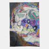 Gustav Klimt - Die Jungfrau Geschirrtuch (Vertikal)
