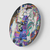 Gustav Klimt - Die Jungfrau Große Wanduhr (Winkel)