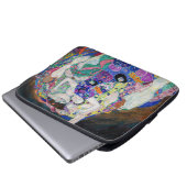 Gustav Klimt - Die Jungfrau Laptopschutzhülle (Vorne Knopf)