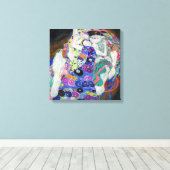 Gustav Klimt - Die Jungfrau Leinwanddruck (Insitu (Holzboden))