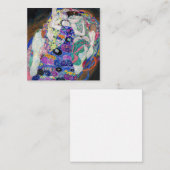 Gustav Klimt - Die Jungfrau Mitteilungskarte (Vorne/Hinten)