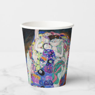 Gustav Klimt - Die Jungfrau Pappbecher