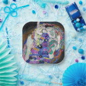 Gustav Klimt - Die Jungfrau Pappteller (Party)