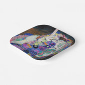Gustav Klimt - Die Jungfrau Pappteller (Gewinkelt)