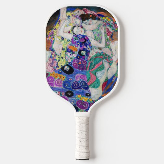 Gustav Klimt - Die Jungfrau Pickleball Schläger (Vorderseite)
