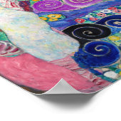 Gustav Klimt - Die Jungfrau Poster (Ecke)
