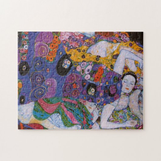 Gustav Klimt - Die Jungfrau Puzzle (Horizontal)