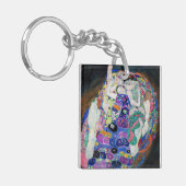 Gustav Klimt - Die Jungfrau Schlüsselanhänger (Vorderseite links)