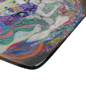 Gustav Klimt - Die Jungfrau Schneidebrett (Ecke)