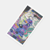 Gustav Klimt - Die Jungfrau Serviette (Ecke)