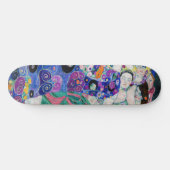 Gustav Klimt - Die Jungfrau Skateboard (Horizontal)