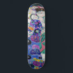 Gustav Klimt - Die Jungfrau Skateboard<br><div class="desc">Die Jungfrau / Der Maiden - Gustav Klimt,  Öl auf Leinwand,  1913</div>