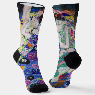 Gustav Klimt - Die Jungfrau Socken