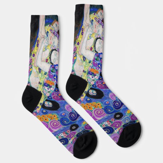 Gustav Klimt - Die Jungfrau Socken (Rechts)