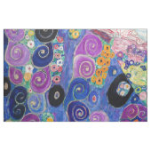 Gustav Klimt - Die Jungfrau Stoff (Fat Quarter (45,7 x 55,9 cm))