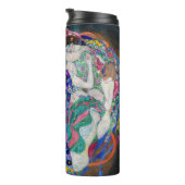 Gustav Klimt - Die Jungfrau Thermosbecher (Nach rechts gedreht)