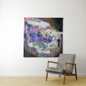 Gustav Klimt - Die Jungfrau Wandteppich (Beispiel (Horizontal))