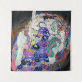 Gustav Klimt - Die Jungfrau Wandteppich (Vorderseite)
