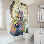 Gustav Klimt Die Jungfrauen Duschvorhang (Beispiel)