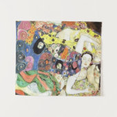 Gustav Klimt Die Jungfrauen Wandteppich (Vorderseite (Horizontal))