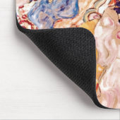 Gustav Klimt - Die Kinderkrippe - Neugeborene Mousepad (Ecke)