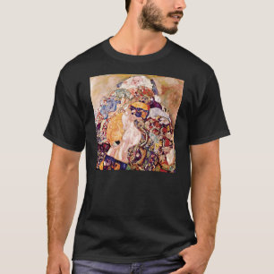 Gustav Klimt - Die Kinderkrippe - Neugeborene T-Shirt