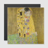 Gustav Klimt - Die Kiss-Magnetkarte