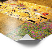 Gustav Klimt Die Kiss Print Fotodruck (Ecke)