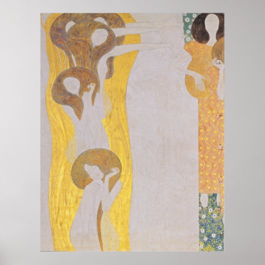 Gustav Klimt - Die Kunst Poster (Vorne)
