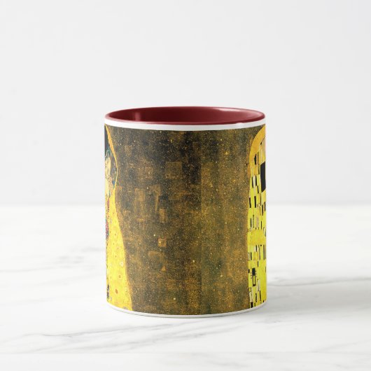 Gustav Klimt - die Kuss-Tasse 2 Tasse (Zentrum)