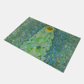 Gustav Klimt - Die Sonnenblume Fußmatte (Schrägansicht)