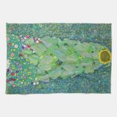 Gustav Klimt - Die Sonnenblume Geschirrtuch (Horizontal)