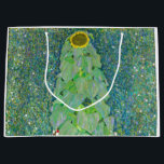 Gustav Klimt - Die Sonnenblume Große Geschenktüte<br><div class="desc">Sonnenblume - Gustav Klimt,  Öl auf Leinwand,  1907</div>