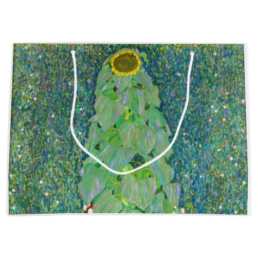 Gustav Klimt - Die Sonnenblume Große Geschenktüte (Vorderseite)