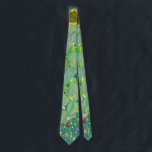 Gustav Klimt - Die Sonnenblume Krawatte<br><div class="desc">Sonnenblume - Gustav Klimt,  Öl auf Leinwand,  1907</div>